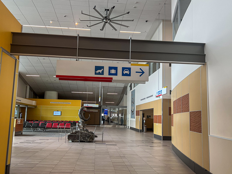 Wayfinding signage