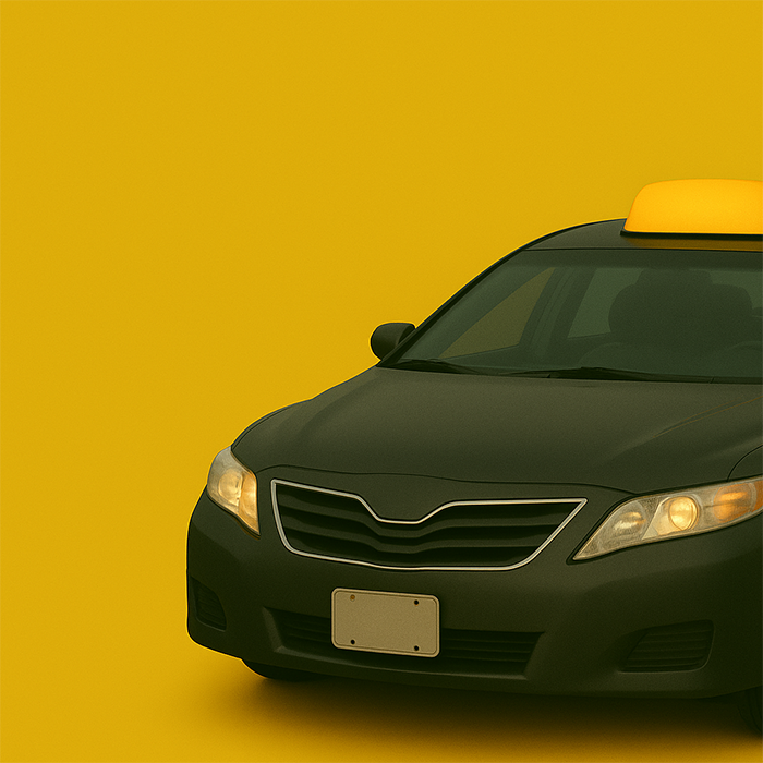 image of a taxi
