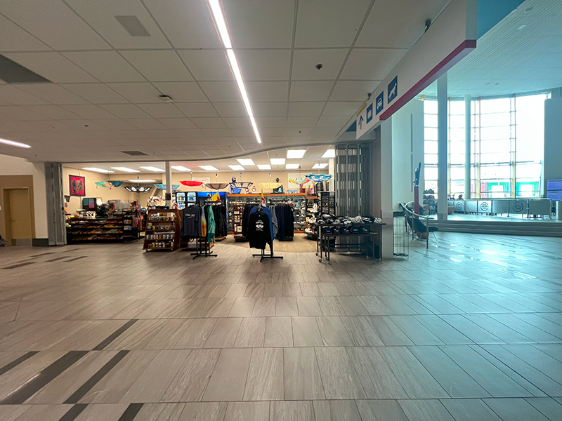 Photo of retail space occupied by adVentures Gift Shop